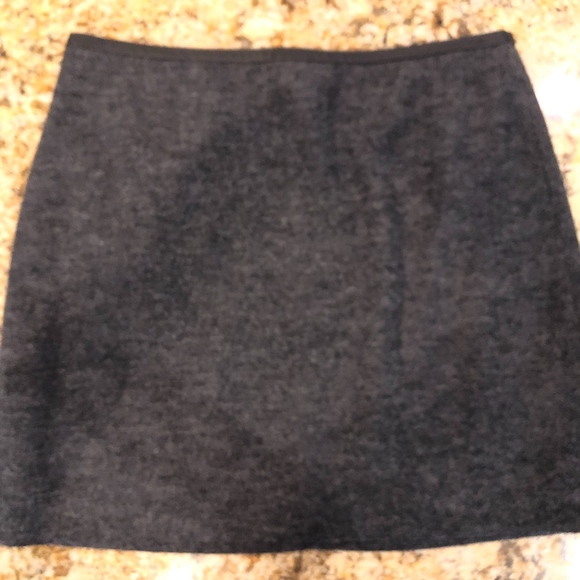 MADEWELL grey wool mini skirt - size 6 - Picture 3 of 7